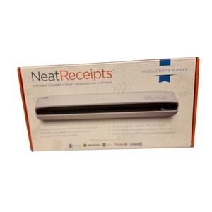 NeatReceipts‎ Portable Scanner Smart Organization Software Productivity Bundle